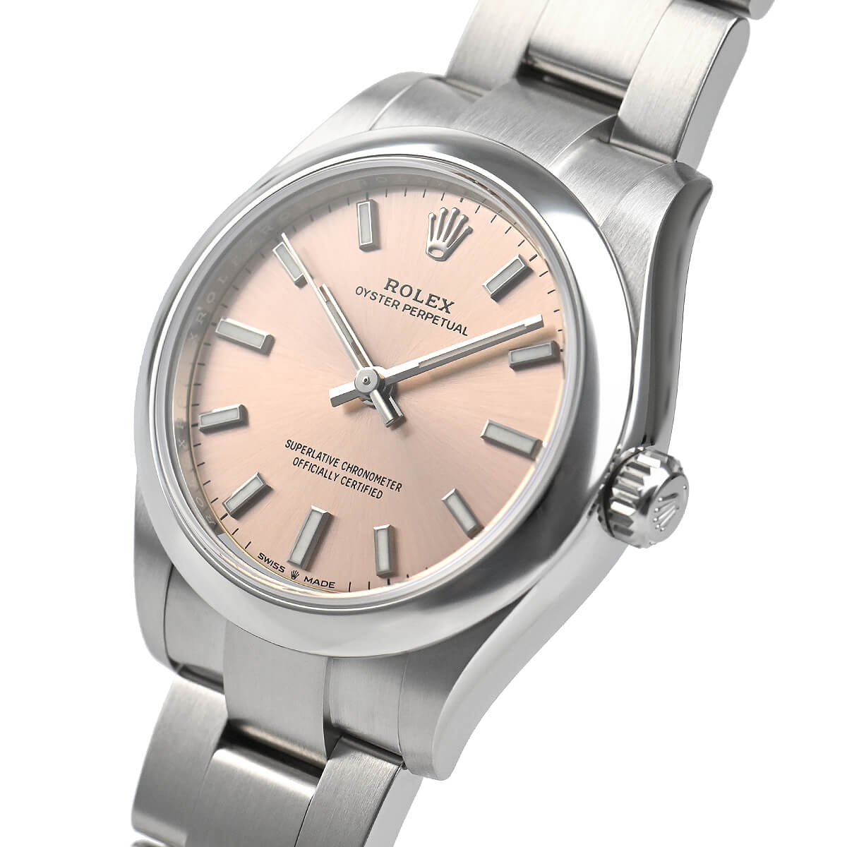 レディースROLEXオイスターパーペチュアル31mm  ピンク277200