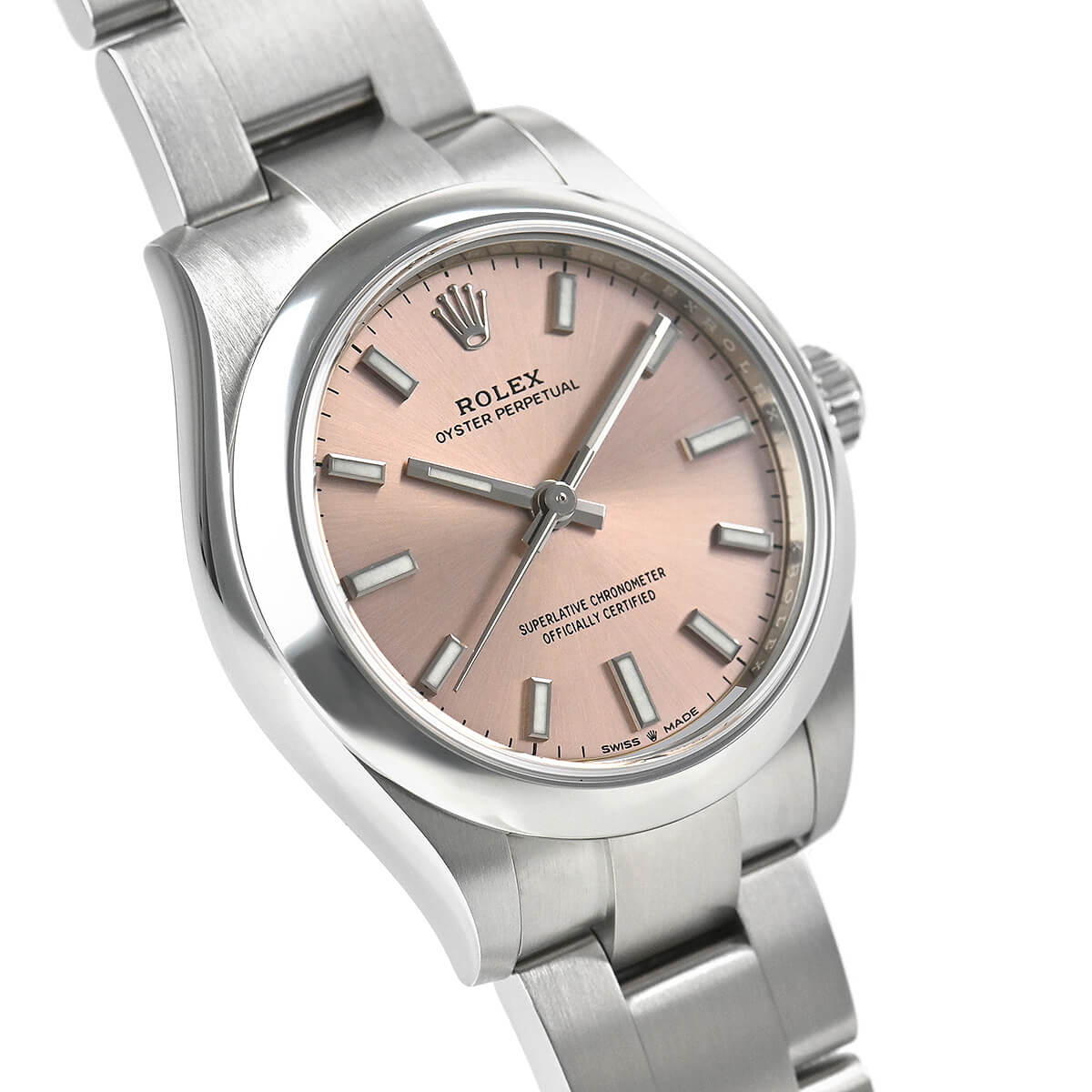 レディースROLEXオイスターパーペチュアル31mm  ピンク277200[1]