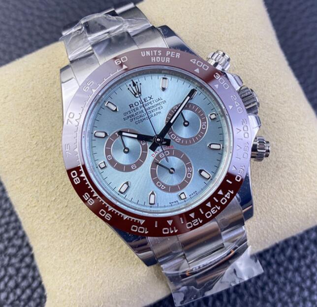 BT製人気ROLEXコピー時計 コスモグラフデイトナ 116506-2 アイスブルー 専用の4130ムーブメント!