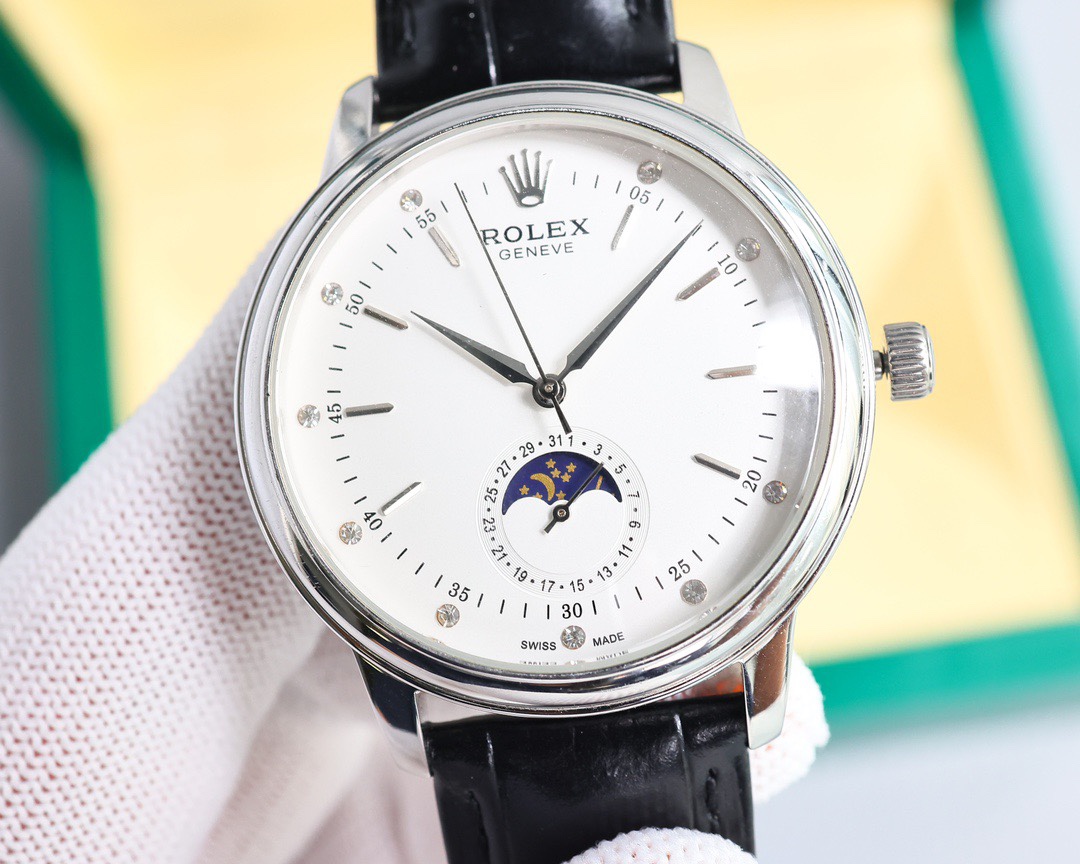 ROLEX 激安人気 チェリーニ ムーンフェイズオリジナル品質40mm 889239[2]