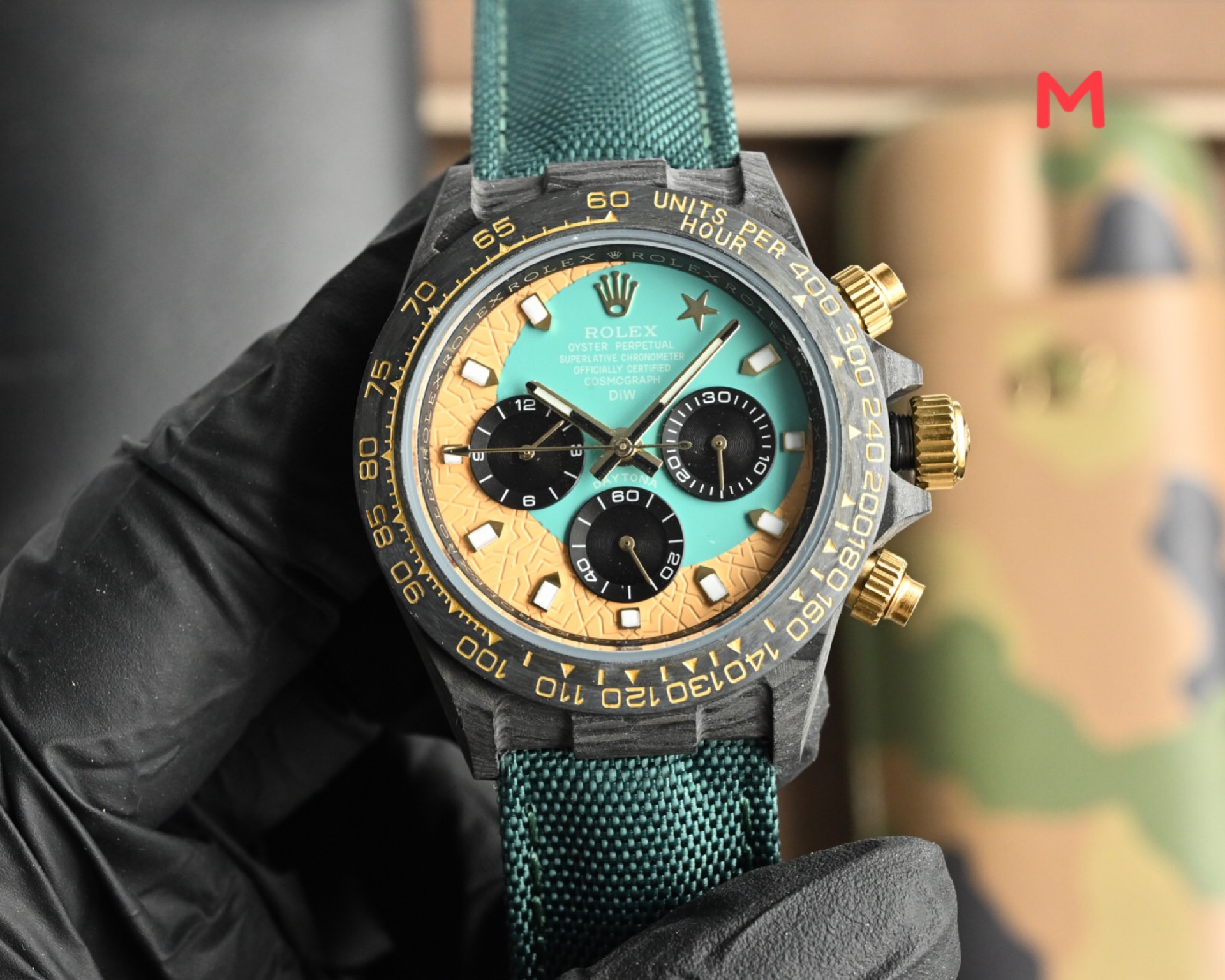 ROLEX コピー デイトナ 超人気 カーボンファイバー カスタムエディション18923020[4]