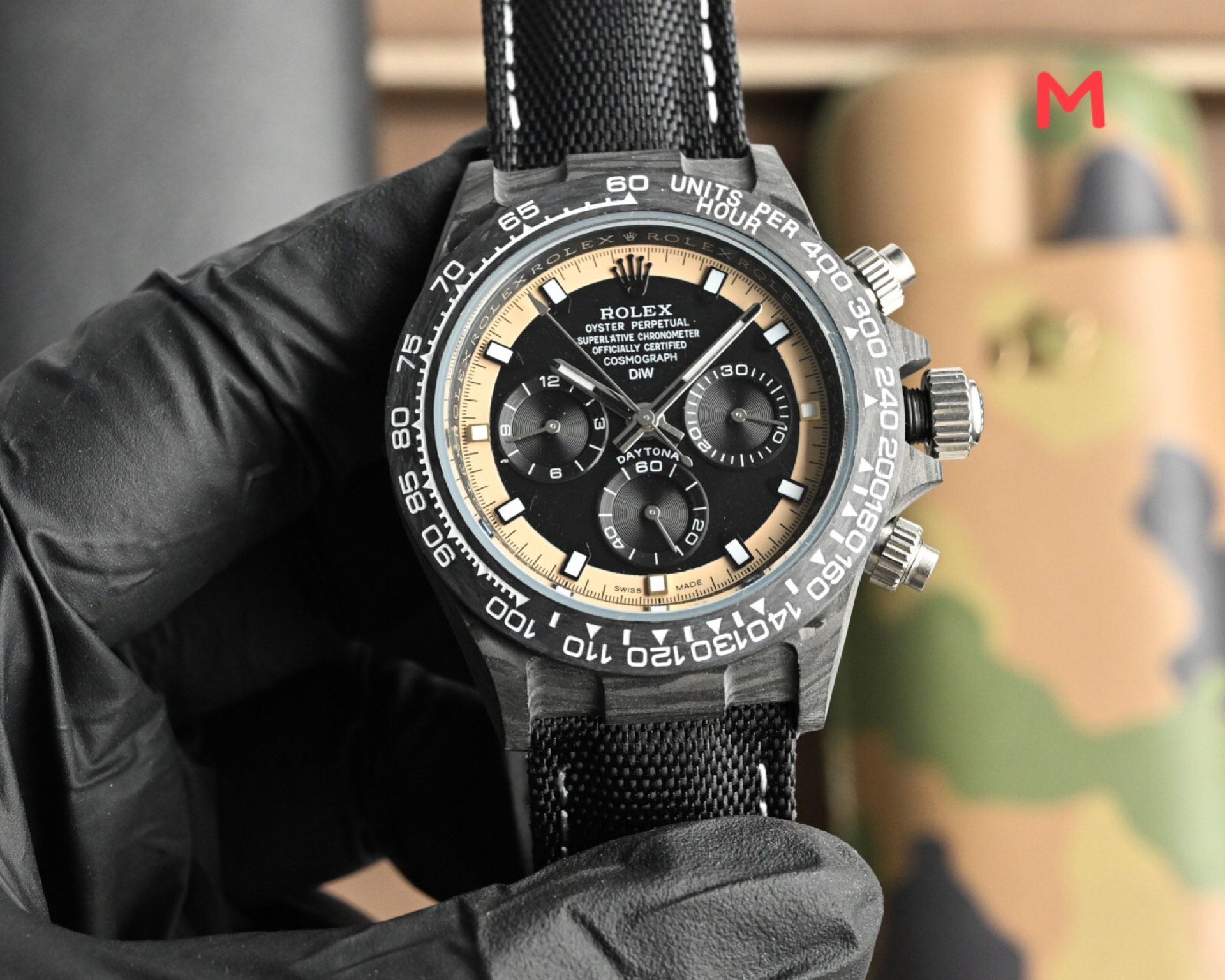 ROLEX コピー デイトナ 超人気 カーボンファイバー カスタムエディション18923020[5]