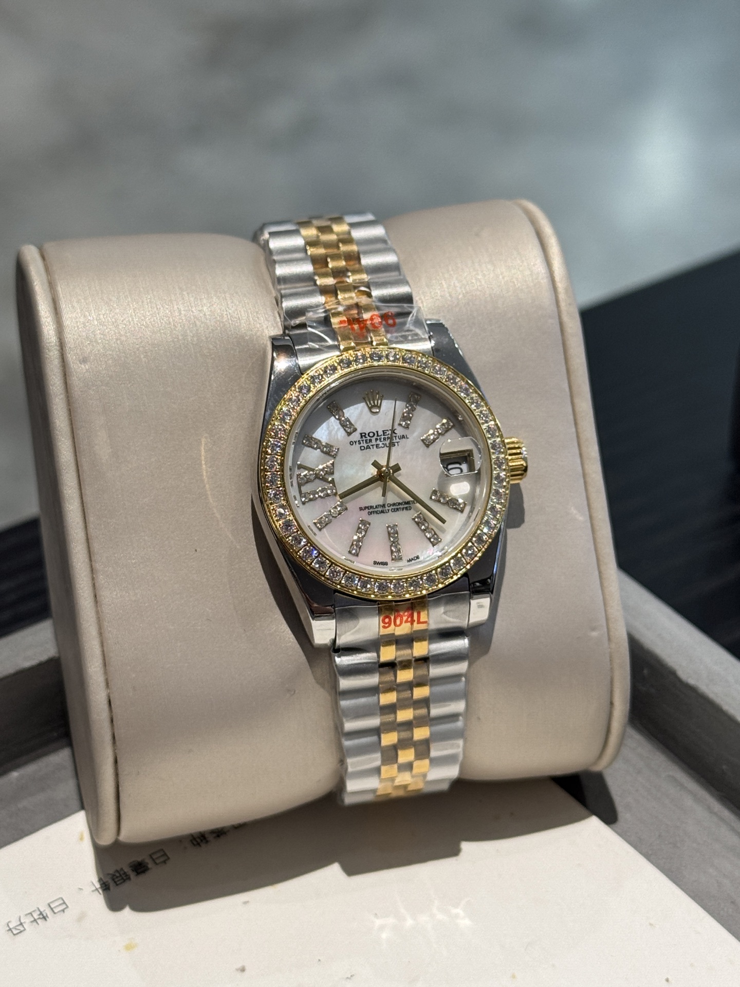 ROLEX デイトジャスト新作 31mm ファイブビード スチールバンドM820112
