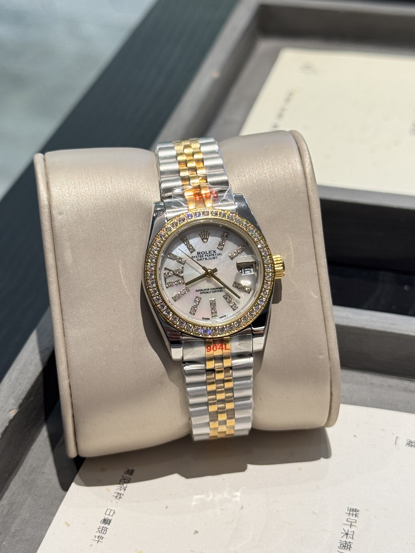 ROLEX デイトジャスト新作 31mm ファイブビード スチールバンドM820112[1]