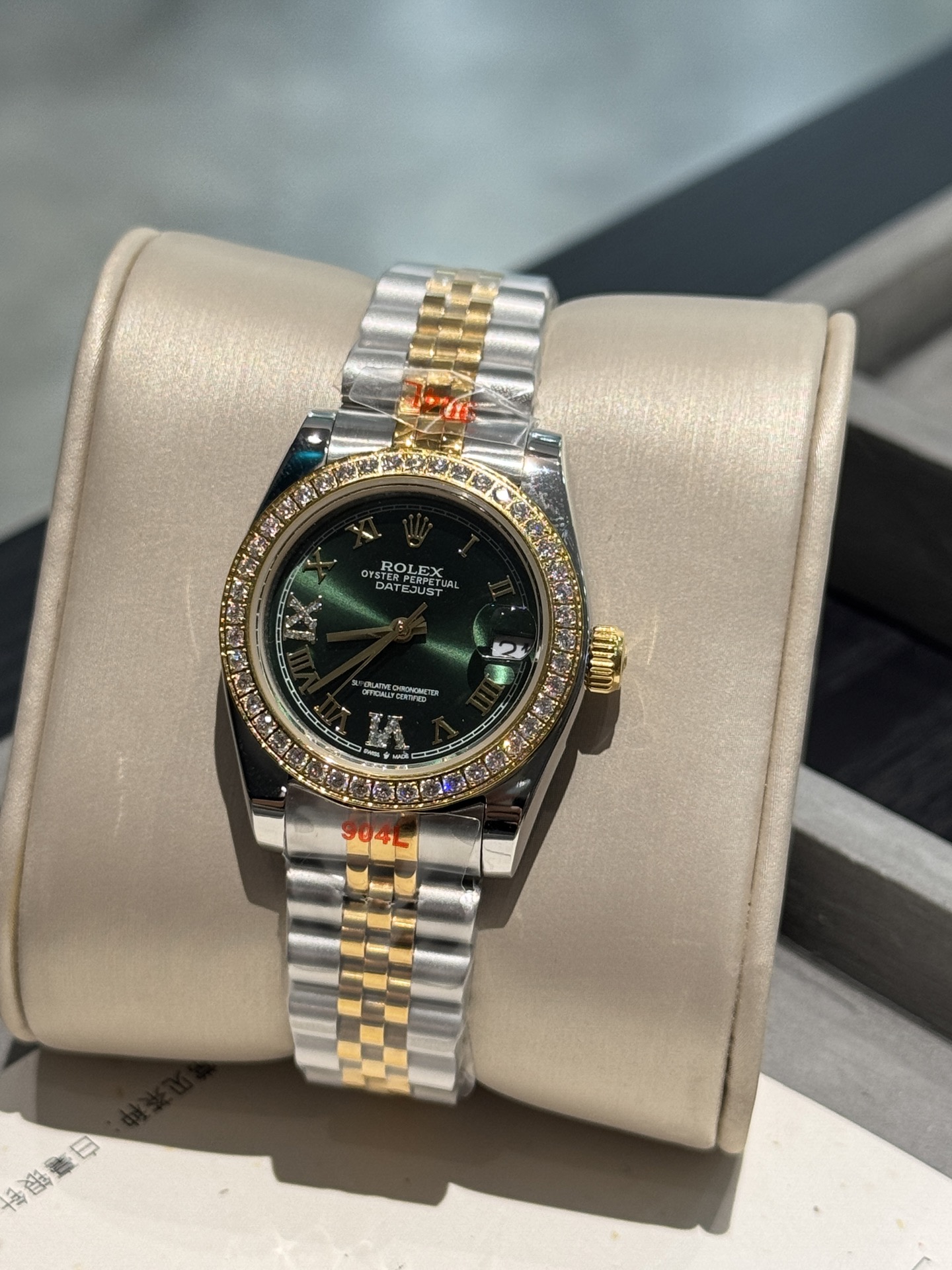 ROLEX デイトジャスト新作 31mm ファイブビード スチールバンドM820112[3]