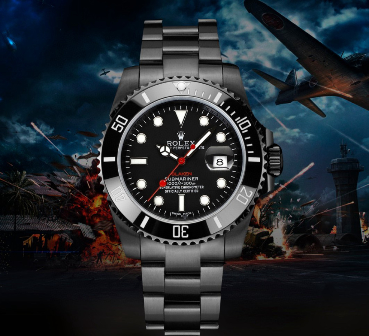 第3世代BLAKENサブマリーナロレックススーパーコピー販売40mm 17923N