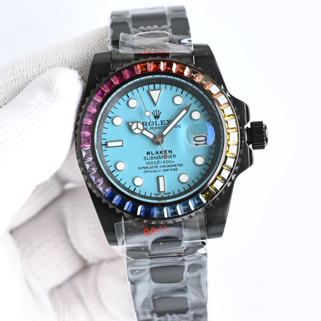 最高品質 ロレックスN級品 サブマリーナー レッド、ブルー M69234