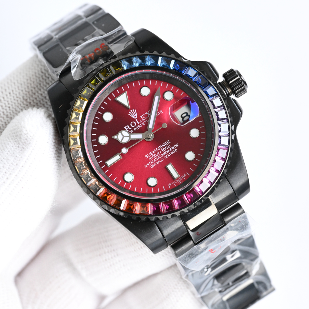 最高品質 ロレックスN級品 サブマリーナー レッド、ブルー M69234[3]