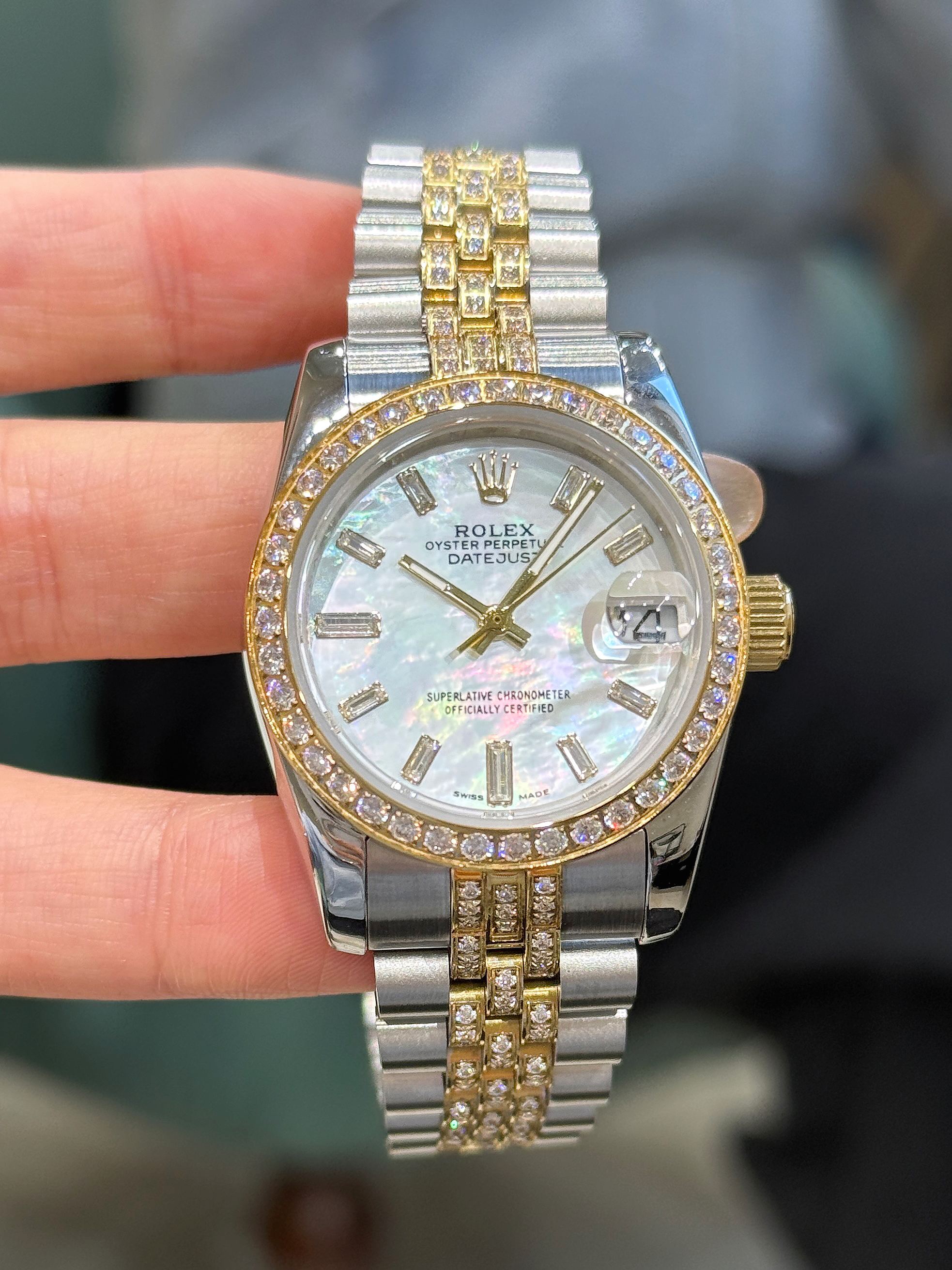 ロレックス レディ デイトジャスト 31mm ダイヤモンド 179212[1]