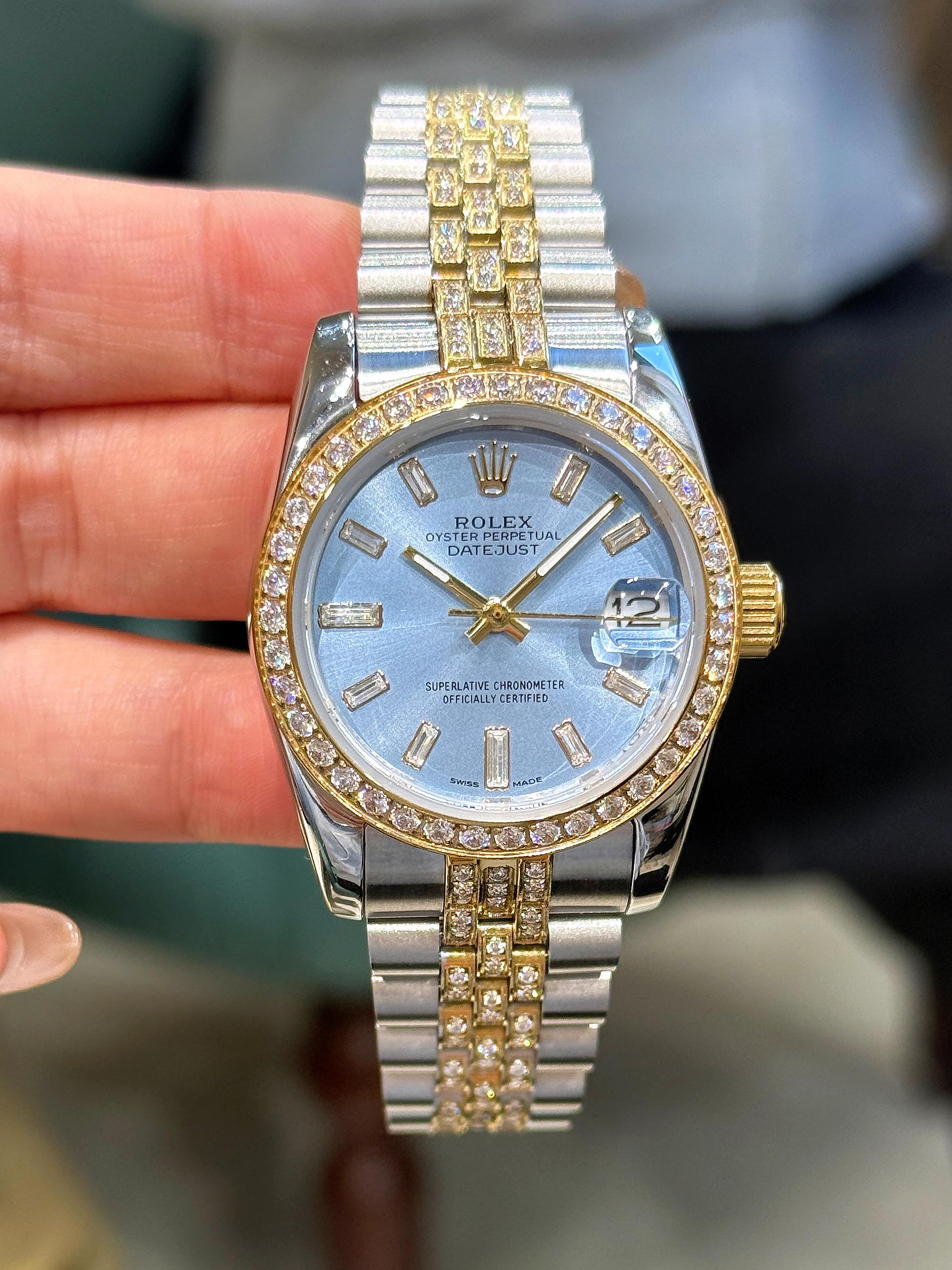 ロレックス レディ デイトジャスト 31mm ダイヤモンド 179212[2]