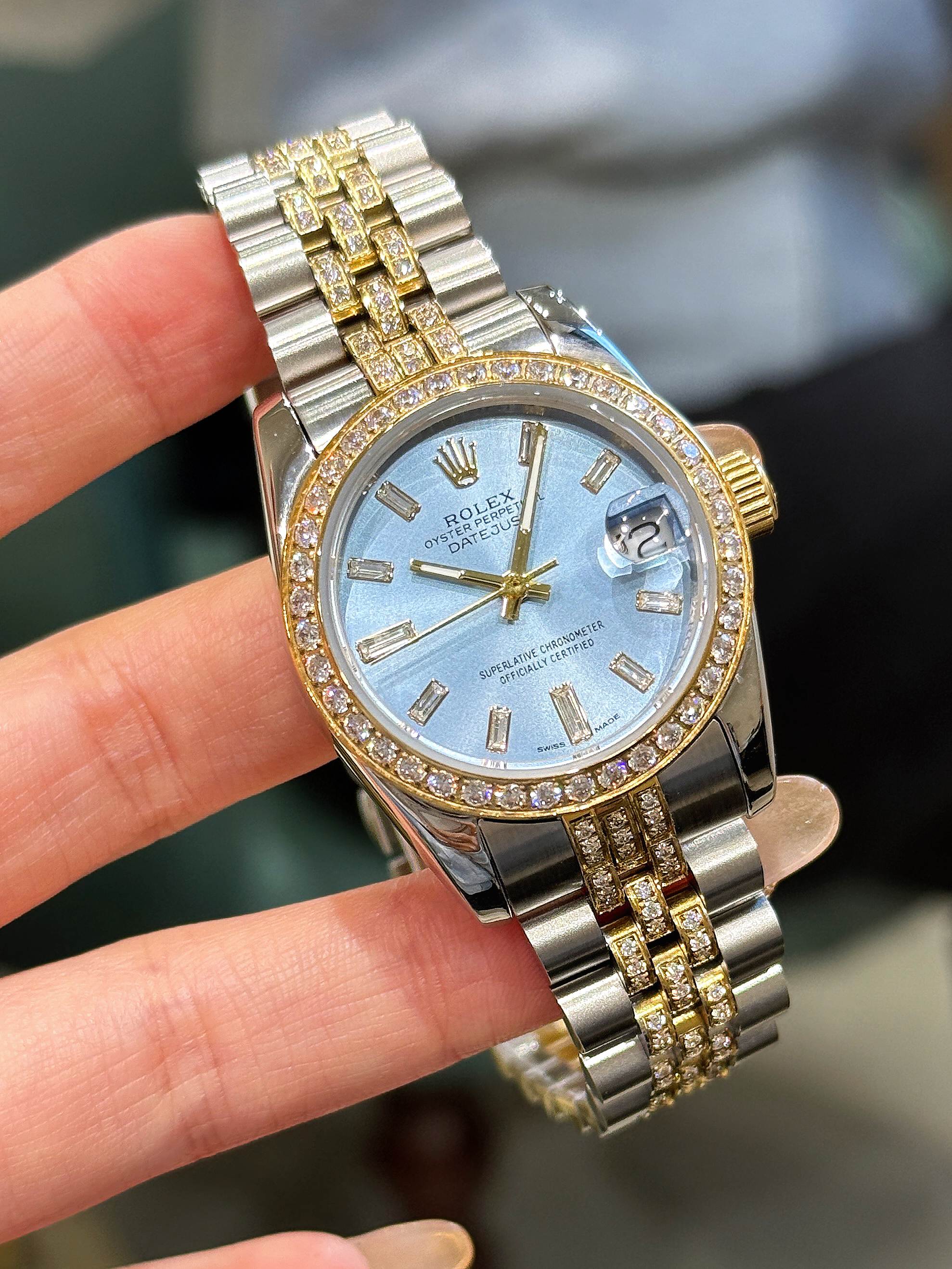 ロレックス レディ デイトジャスト 31mm ダイヤモンド 179212[5]