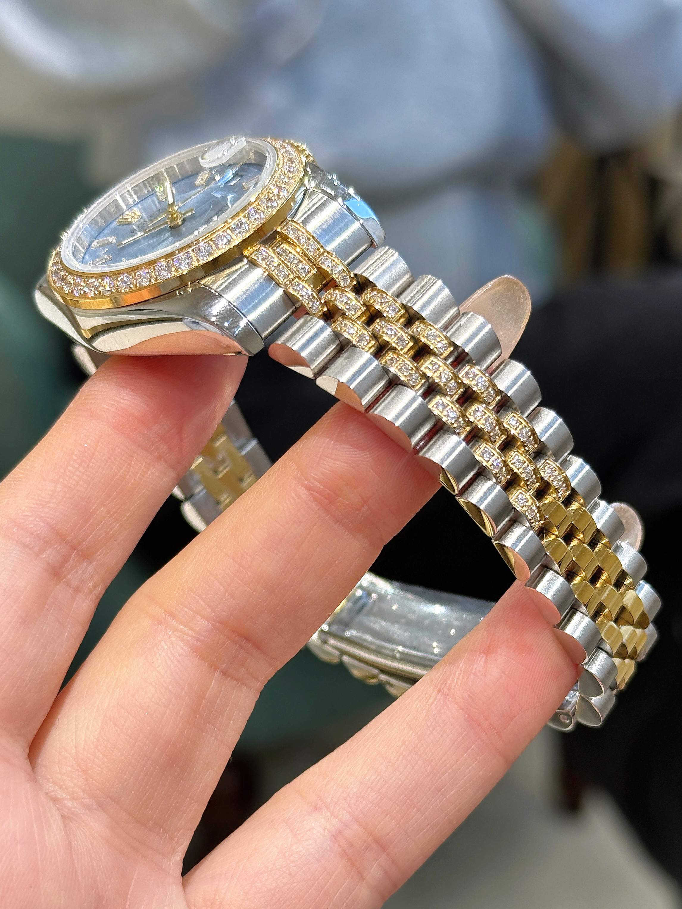 ロレックス レディ デイトジャスト 31mm ダイヤモンド 179212[8]