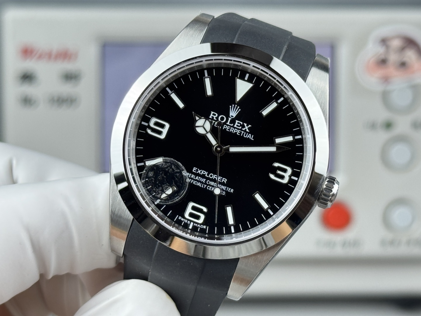 佐川急便スーパーコピーロレックス エクスプローラー 214270A[3]