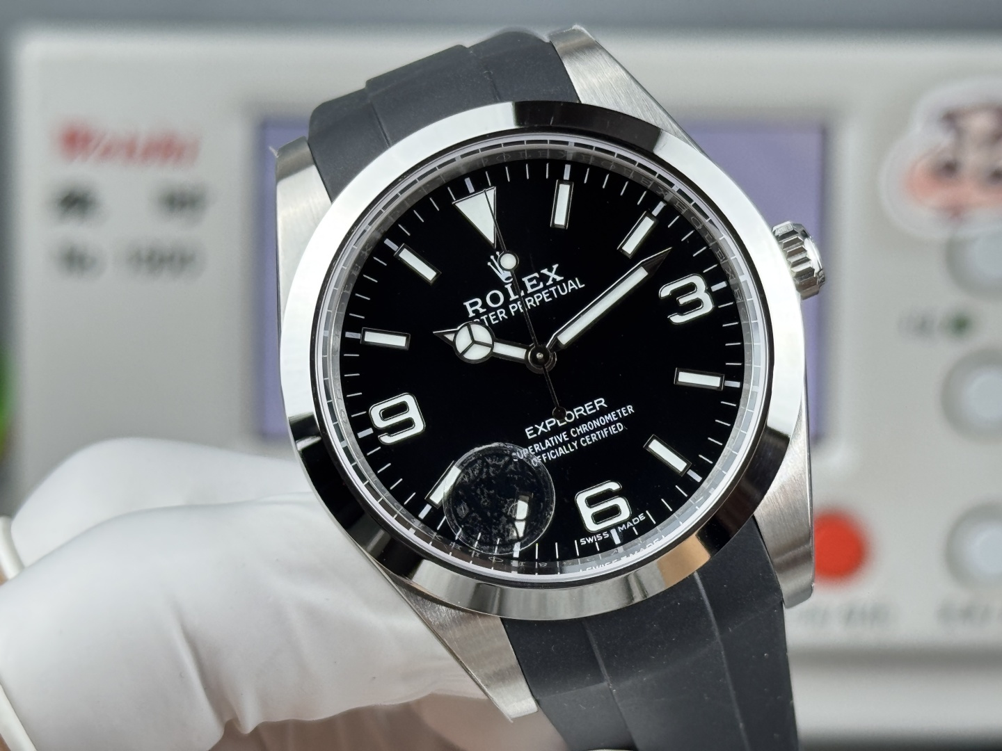 佐川急便スーパーコピーロレックス エクスプローラー 214270A[4]