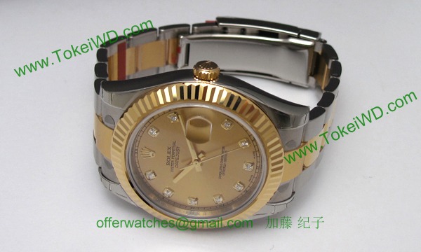 ロレックス(ROLEX) 時計 デイトジャストII 116333G