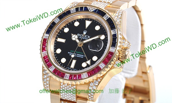 ロレックス(ROLEX) 時計 GMTマスターII 116758SARU