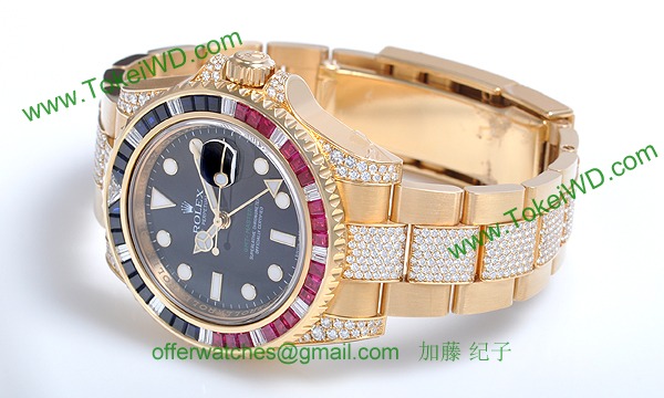 ロレックス(ROLEX) 時計 GMTマスターII 116758SARU