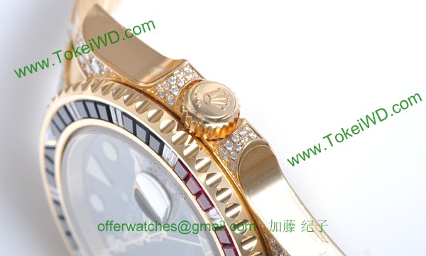 ロレックス(ROLEX) 時計 GMTマスターII 116758SARU