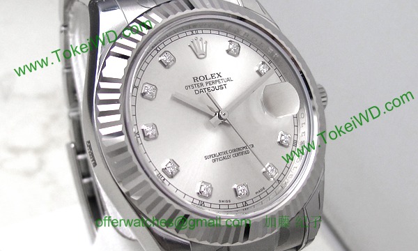 ロレックス(ROLEX) 時計 デイトジャストII 116334G