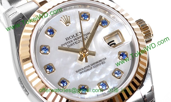 ロレックス(ROLEX) 時計 デイトジャスト 179173NGS