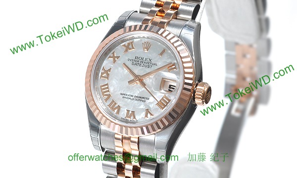 ロレックス(ROLEX) 時計 デイトジャスト 179171NR