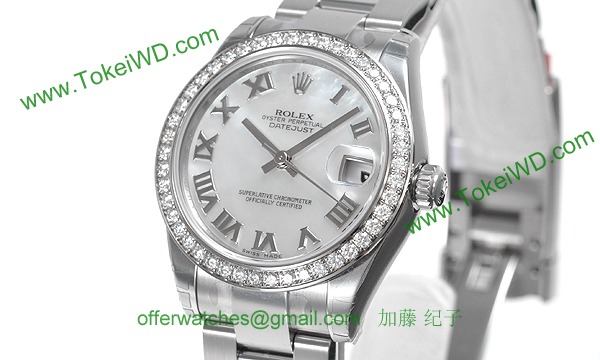 ロレックス(ROLEX) 時計 デイトジャスト 178384NR