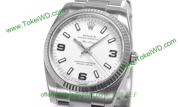 ロレックス(ROLEX) 時計 エアキング 114234