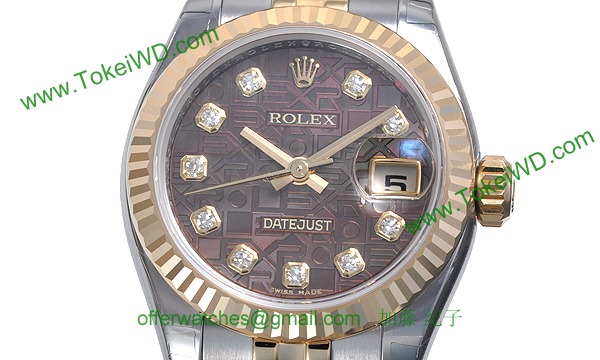 ロレックス(ROLEX) 時計 デイトジャスト 179173NG