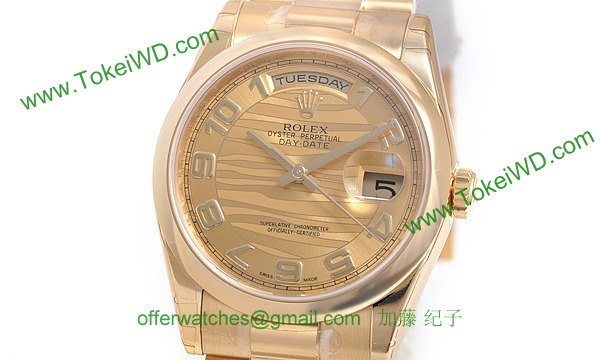 ロレックス(ROLEX) 時計 デイデイト 118208