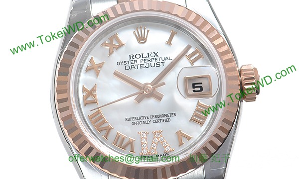 ロレックス(ROLEX) 時計 デイトジャスト 179171NR