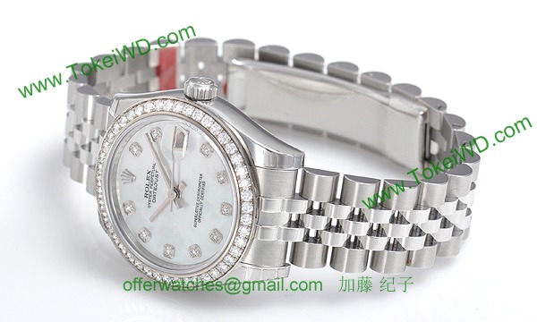 ロレックス(ROLEX) 時計 デイトジャスト 178384NG