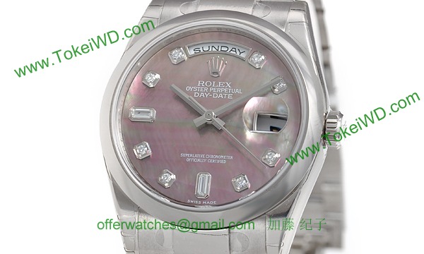 ロレックス(ROLEX) 時計 デイデイト 118209NG