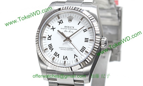 ロレックス(ROLEX) 時計 エアキング 114234