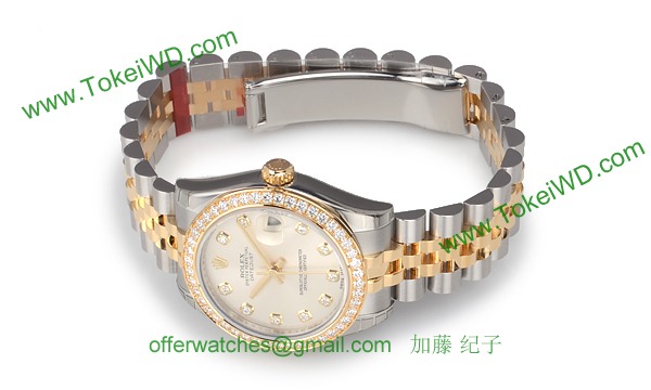 ロレックス(ROLEX) 時計 デイトジャスト 178383G