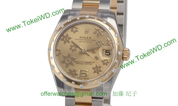 ロレックス(ROLEX) 時計 デイトジャスト 178343