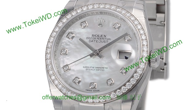 ロレックス(ROLEX) 時計 デイトジャスト 116244NG