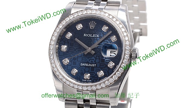 ロレックス(ROLEX) 時計 デイトジャスト 116244G