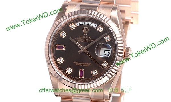 ロレックス(ROLEX) 時計 デイデイト 118235A