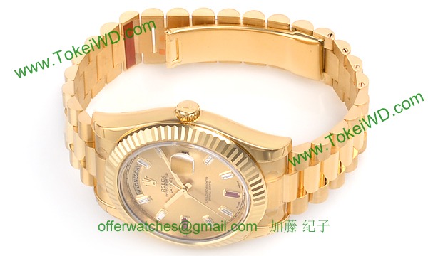 ロレックス(ROLEX) 時計 デイデイトII 218238BG