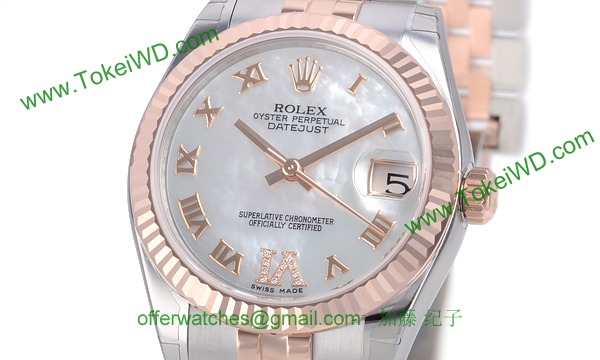 ロレックス(ROLEX) 時計 デイトジャスト 178271NR