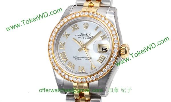 ロレックス(ROLEX) 時計 デイトジャスト 179383NR