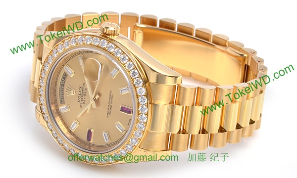 ロレックス(ROLEX) 時計 デイデイトII 218348BG