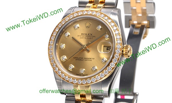 ロレックス(ROLEX) 時計 デイトジャスト 178383G