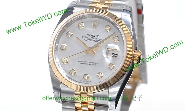 ロレックス(ROLEX) 時計 デイトジャスト 116233NG