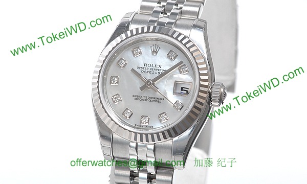 ロレックス(ROLEX) 時計 デイトジャスト 179174NG