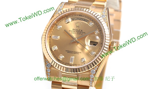 ロレックス(ROLEX) 時計 デイデイト 118338A