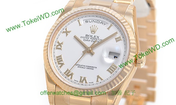 ロレックス(ROLEX) 時計 デイデイト 118238