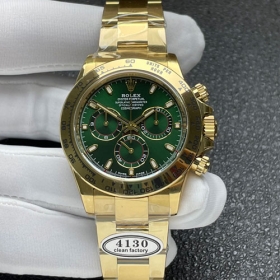 新品ロレックス時計スーパーコピー コスモグラフデイトナ 116508-1 グリーン 専用の4130自動巻 CLEAN製
