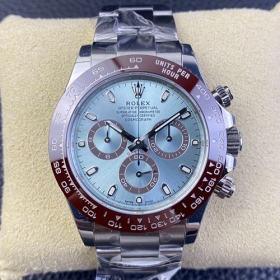 BT製人気ROLEXコピー時計 コスモグラフデイトナ 116506-2 アイスブルー 専用の4130ムーブメント!