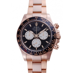 人気ロレックスコピー腕時計 126525LN デイトナ ル・マン ブラック/ホワイト